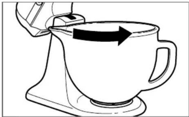 KITCHENAID KSM2CB5PTF - UTILISATION DU BOL EN CÉRAMIQUE - 3