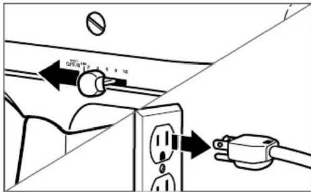 Diagram showing electrical switch connections with labeled components and directional arrows indicating connection points