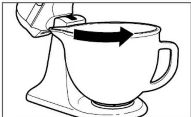 KITCHENAID KSM2CB5PTF - USO DEL TAZÓN DE CERÁMICA - 3