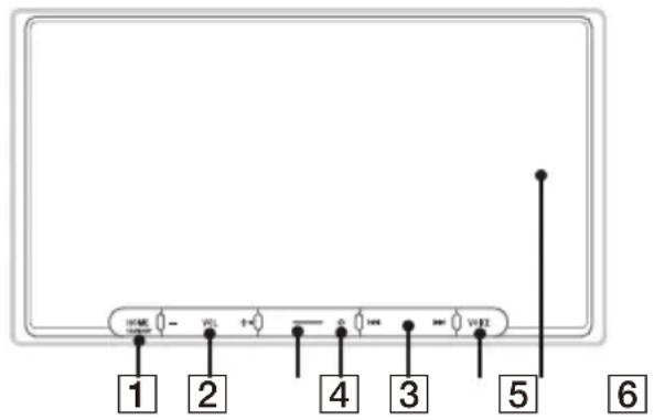 SONY XAV-AX6050 - Hoofdtoestel - 1