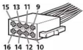 SONY XAV-AX6050 - Stromanschlussdiagramm - 1