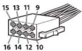 SONY XAV-AX6050 - Voedingsaansluitingsschema - 1