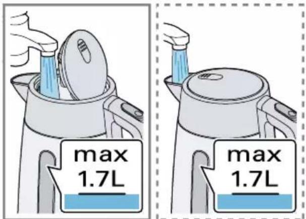 BOSCH TWK5M440 - Cordless electric kettle - 4