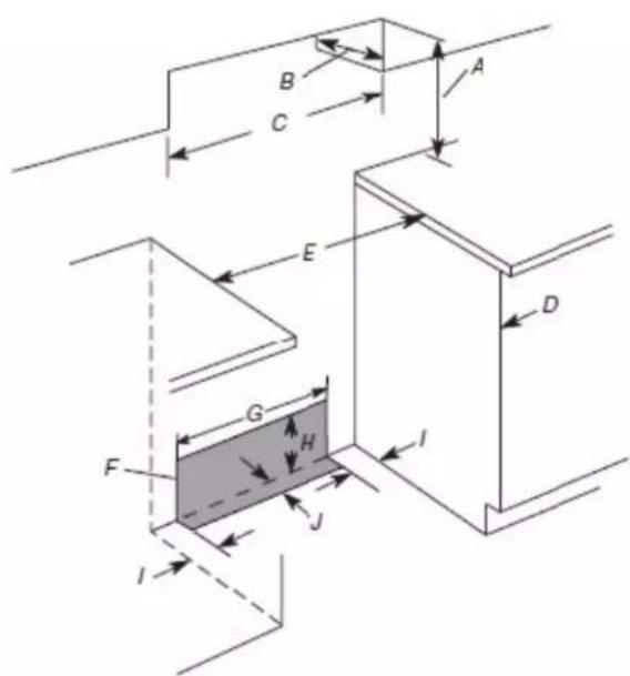 MAYTAG MES8800PZ - Cabinet Dimensions - 2
