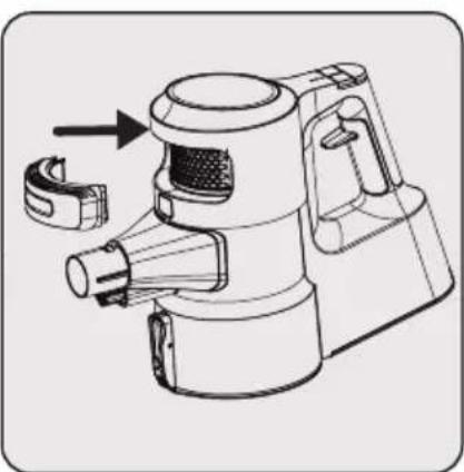 GRUNDIG VCP 9131 - Reinigung des EPA E12-Filters und des Auslasssschaums - 12