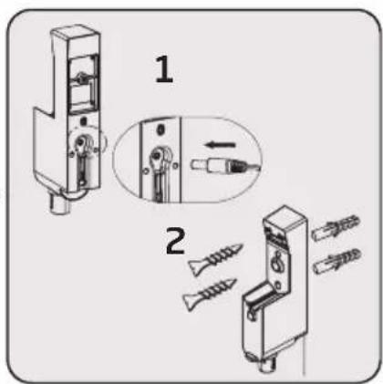 GRUNDIG VCP 9131 - Installation of the mobile charging dock - 3
