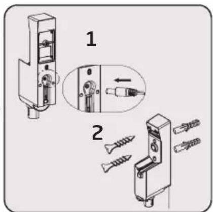 GRUNDIG VCP 9131 - Installation de la station de charge mobile - 4