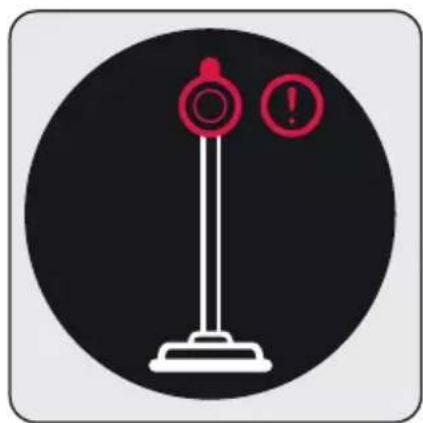 GRUNDIG VCP 9131 - Filter blockage warning - 1