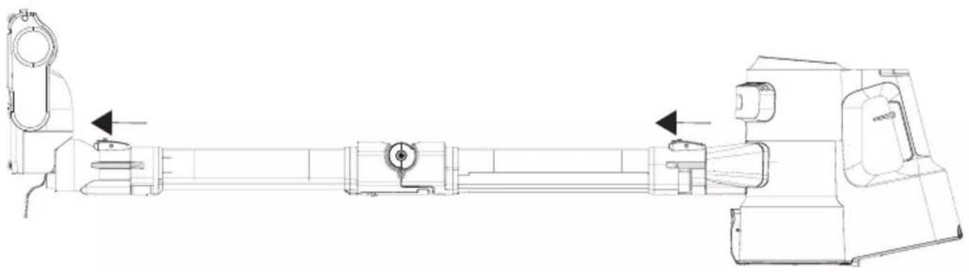 GRUNDIG VCP 9131 - Removal of the blockages - 1