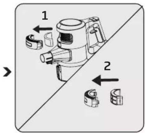 GRUNDIG VCP 9131 - Rengöring av EPA E12- och utloppsskumfilter - 4