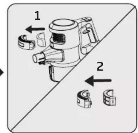 GRUNDIG VCP 9131 - Cleaning of the EPA E12 Filter and outlet foam - 5