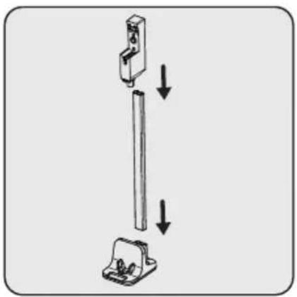 GRUNDIG VCP 9131 - Instalarea statiei mobile de incârcare - 1