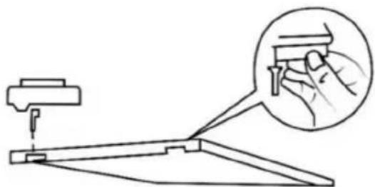 SEVERIN GS 8864 - Changing the door hinge - 2