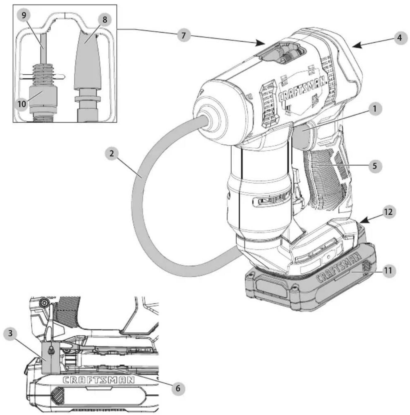 Craftsman CMCE521 - 1