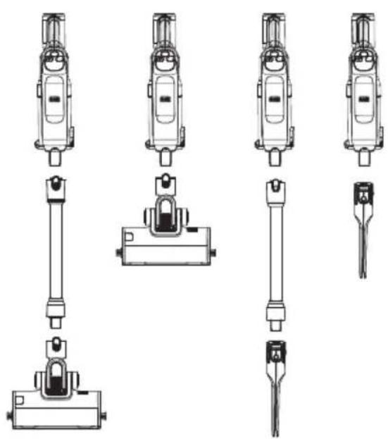 BLACK & DECKER BHFEA640WG - Composants - 2