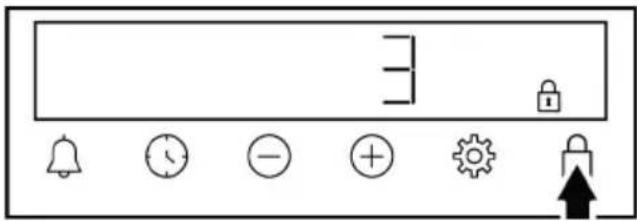 GRUNDIG GEBM11301XC - Activation du verrouillage de touches - 1