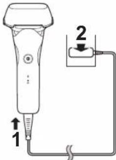 PANASONIC ES-LT4B - Lade barbermaskinen - 1