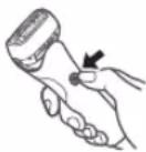 PANASONIC ES-LT4B - ▶ Blokowanie wyłącznika zasilania - 3