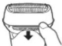 PANASONIC ES-LT4B - To remove light dirt To remove heavy dirt - 1