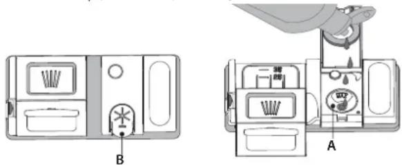 WHIRLPOOL W2I HD526 A - FYLLING AV DISPENSER MED SKYLLEMIDDEL - 1