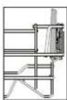 WHIRLPOOL W2I HD526 A - FOLDABLE FLAPS WITH ADJUSTABLE POSITION - 1