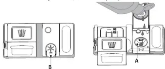 WHIRLPOOL W2I HD526 A - NAPEŁNIANIE DOZOWNIKA PŁYNU NABŁYSZCZAJĄCEGO - 1