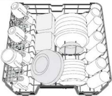 WHIRLPOOL W2I HD526 A - CHARGEMENT DES PANIERS - 1