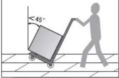 <45°