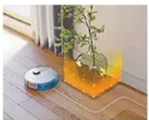 PHILIPS HomeRun 3000 Series Aqua XU3000 - Parede virtual e zona No-Go - 2