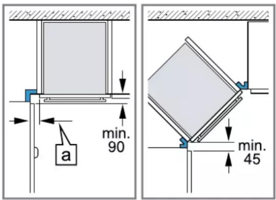 BOSCH CBG7341B1 - Installation dans un angle - 1