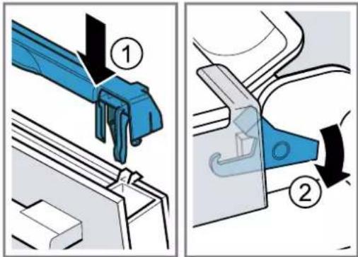 BOSCH CBG7341B1 - Monter les vitres de la porte - 7