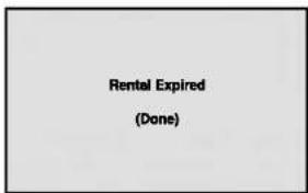 Rental Expired (Done)
