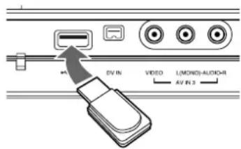 LG LRH-890 - Insérer/Retirer une Mémoire USB - 1