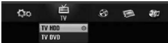 LG LRH-890 - Utilisation du Menu Accueil - 1