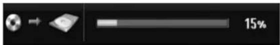 LG LRH-890 - Au cours de la lecture sur un DVD, appuyez sur DUBBING afin de copier le titre actuel sur le disque dur. - 1