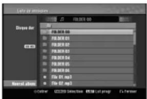 LG LRH-890 - Lecture d'un CD Audio ou d'un fichier MP3/WMA - 2