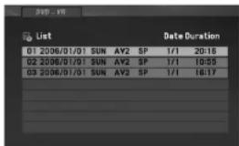 List 01 2006/01/01 SUN AV2 SP 1/1 20:16 02 2006/01/01 SUN AV2 SP 1/1 10:55 03 2006/01/01 SUN AV2 SP 1/1 16:17