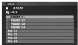 MOVIE 0:00:00 Liste FOLDER 01 FOLDER 02 FOLDER 03 FOLDER 04 File 01 File 02 File 03 File 04