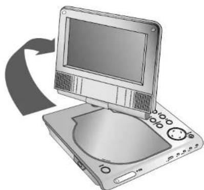 LG LPA-837 - Tournez l'écran LCD - 1