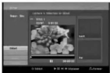 LG LRA-750 - Effacement d'une partie - 1