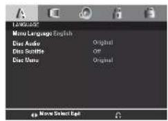 LG LPA-835 - LANGUES - 1
