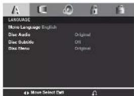 LG LPA-835 - LANGUAGE - 1