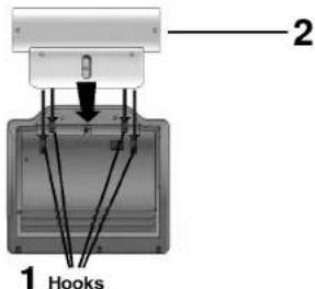 LG LPA-735 - Attaching the battery pack - 1