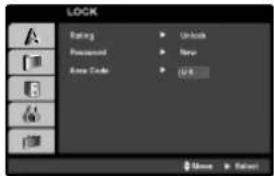 LG LPA-735 - LOCK (Parental Control) - 1