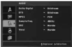 AUDIO Bobby Digital DTS MPEG Sample Freq. GRC Vocal - Butstream - Bitstream - PCM - 480Hz - Macrobe - Macrobe • Deplacer • Selection