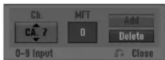 LG LRA-850 - Channel Edit - 1