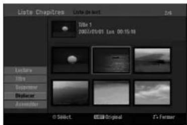 Liste Chapitres Tube 1 2002/05/03 Lum 00:15:10 Lecture Title Suppressor Displacer Inspector © Select. KESM Original S-Former