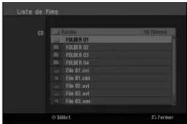 Liste de Fimp File List F01.01 F02.01 F03.01 F04.01 File 01.avi File 01.smi File 02.avi File 03.avi File 03.psi 0 Select E-Former