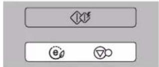 Diagram showing two rectangular blocks with icons: a diamond shape above and two circular symbols below, likely representing a process or system.