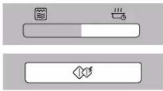 Diagram showing two horizontal bars with icons: a wavy line and a boat, both containing symbols like '水' and '鱼'.